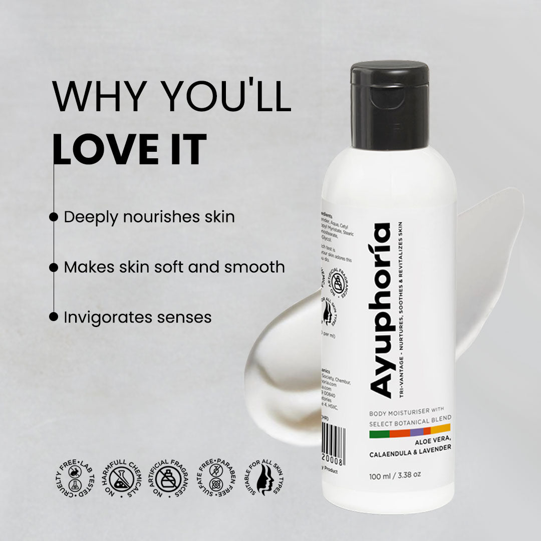 Ayuphoria Aloe vera Calendula lavender Moisturizer