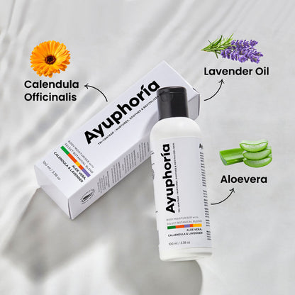 Ayuphoria Aloe vera Calendula lavender Moisturizer