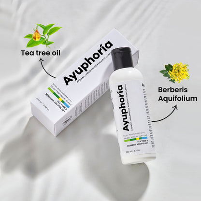 Tea tree oil & Berberis Aquifolium moisturizer