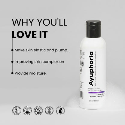 Lavender & Berberis Aquifolium Face wash