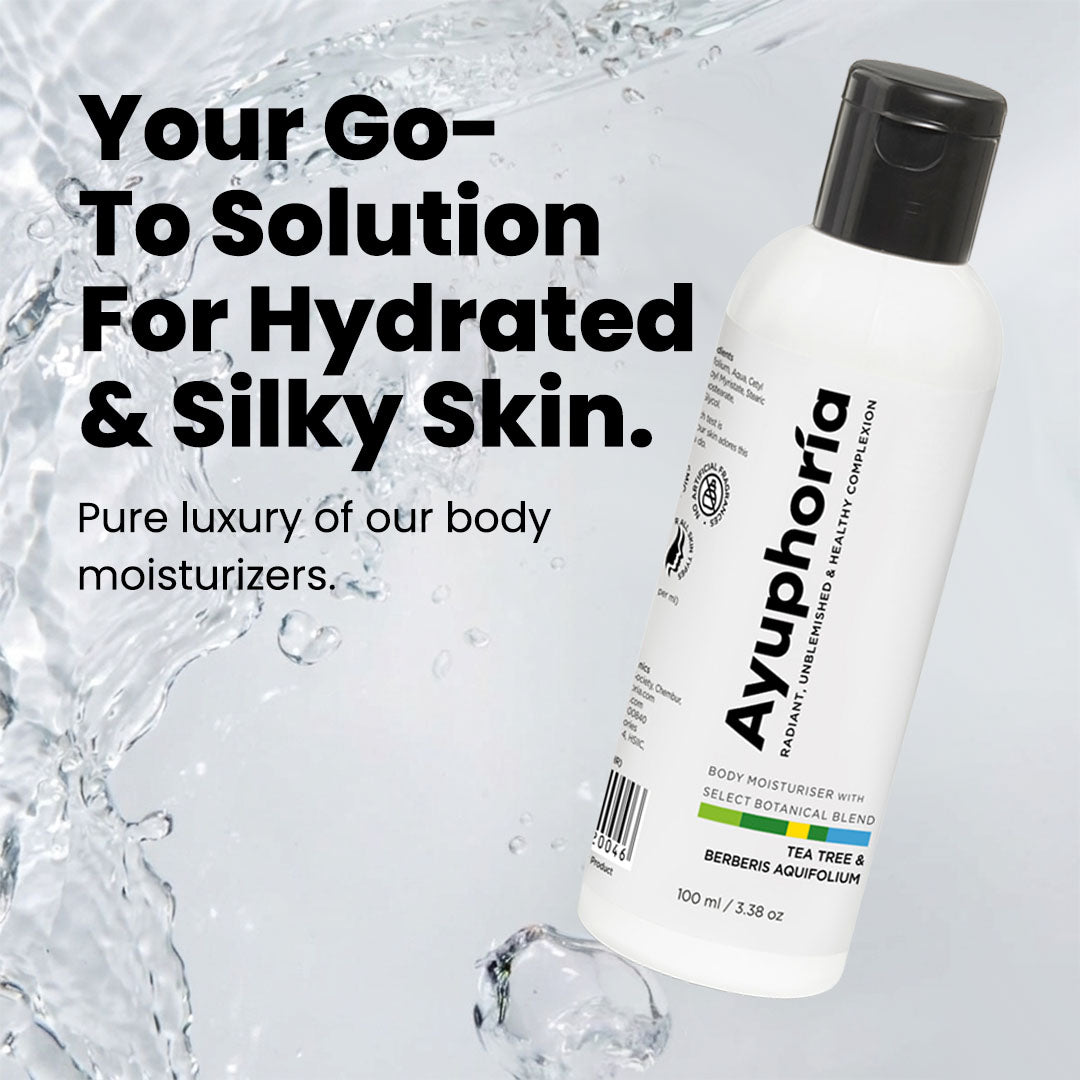 Tea tree oil & Berberis Aquifolium moisturizer