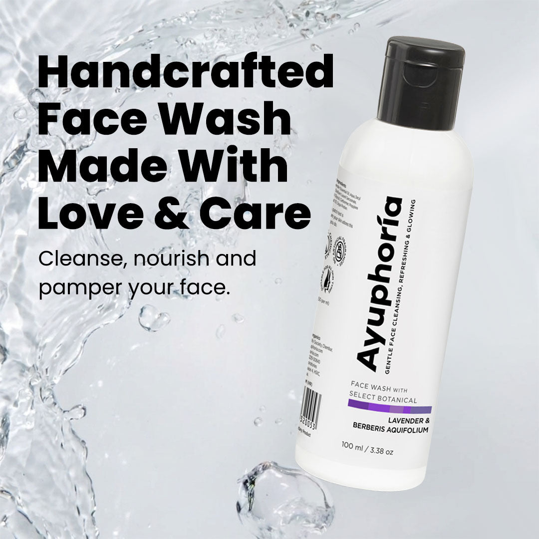 Lavender & Berberis Aquifolium Face wash